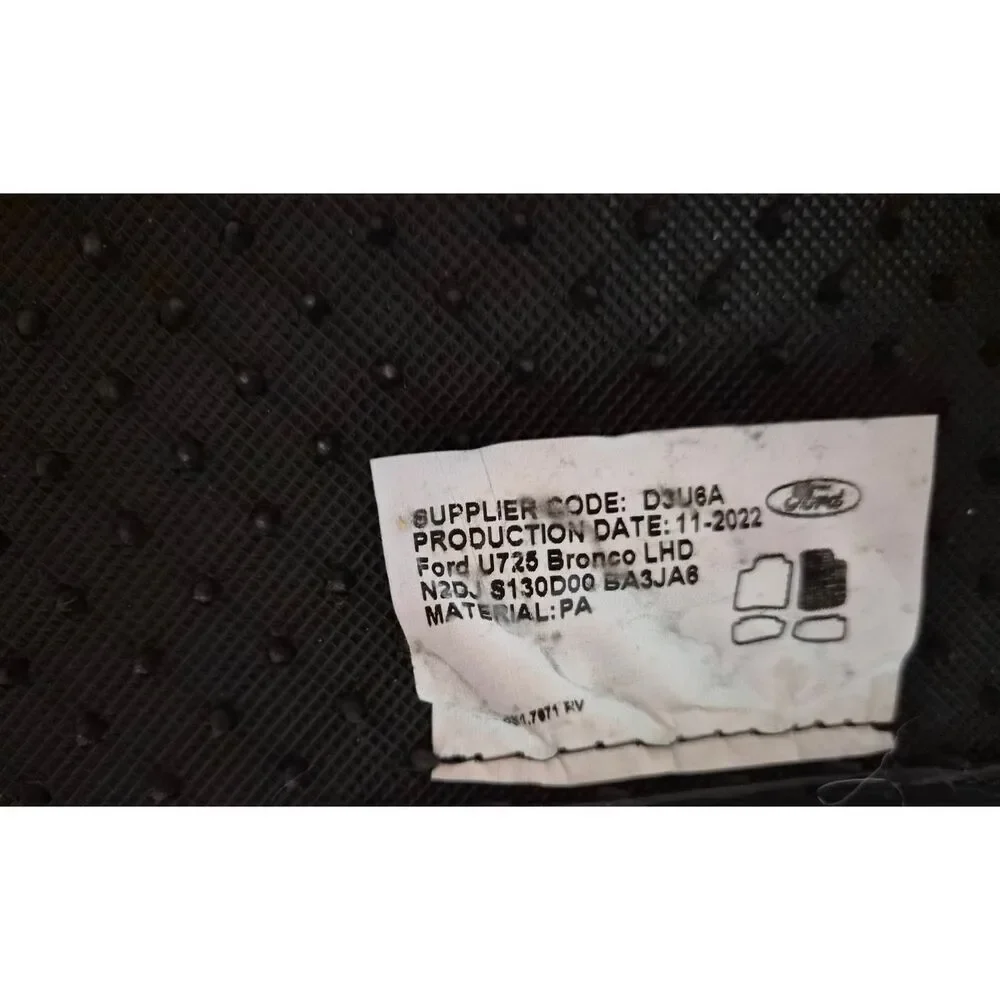 Ford Bronco floor mats
